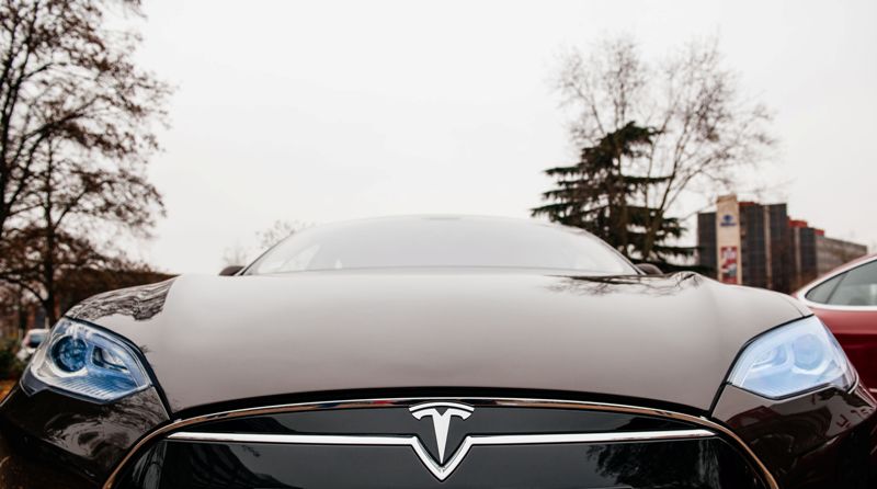 Model S electric vehicle